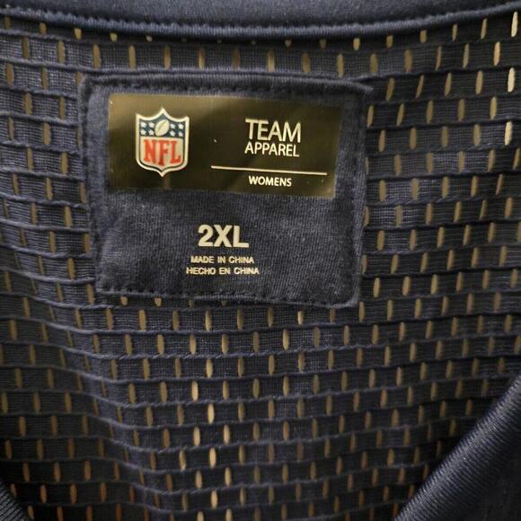 NFL Team Apparel New‎ england PATRIOTS Womens 2XL (NWT) (NE35) - Picture 4 of 8